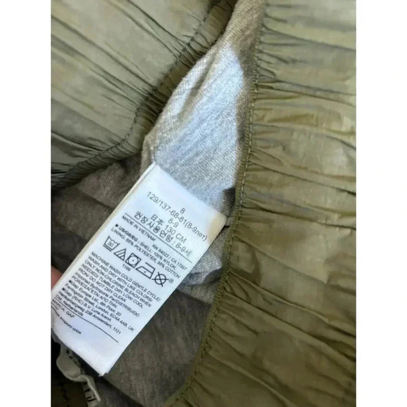 Gap Lined Cargo Pull On Nylon Jogger Style Pants - Picture 9 of 9